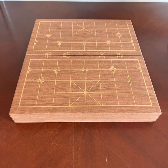 Chess Board Portable  Chinese Chess Checkerboard  Figure Chess Set - Picture 4 of 15